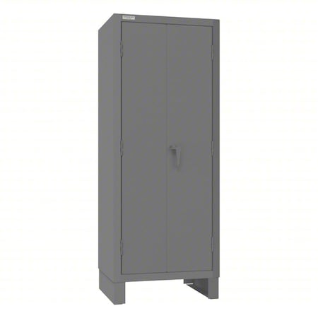 Durham MFG 3400-3S-95 Storage Cabinet, 78 in H, 30 1/4 in W, 24 1/4 in D, Swing, Padlockeable, 3 Shelves