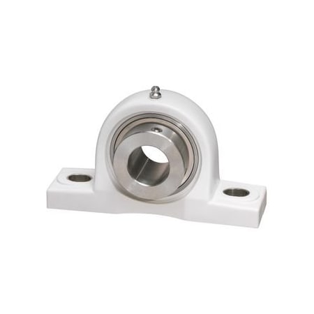 Iptci SNATP206-20 Pillow Block Ball Bearing Mounted Unit, Thermoplastic Housing Material, 1-1/2 in Dia