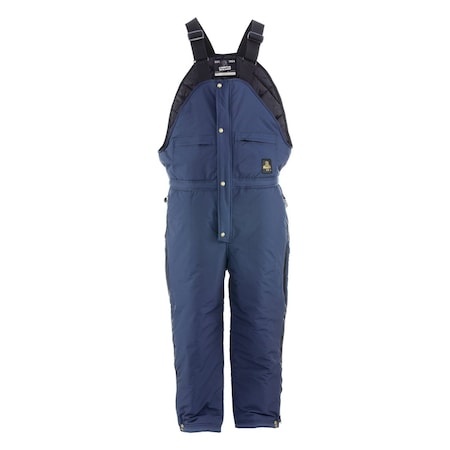 Refrigiwear 0485RNAV3XL Chillbreaker High Bib Overalls, 100% Polyester, Navy, 3XL