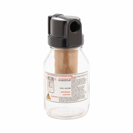 Gast AA900F Muffler 32 Oz Gl O/L 3/4 Sp