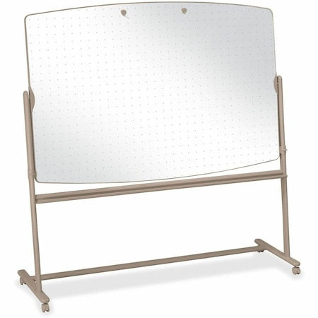 Quartet 3640TE Dry Erase Board, Melamine, 48 in, 72 in, Steel Frame, White, Gloss