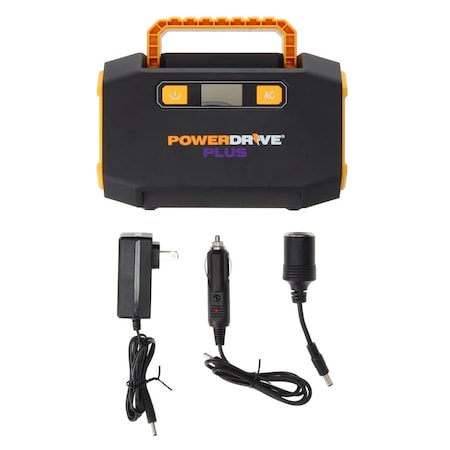 Powerdrive PS150 Inverter, 4 Outlets, 5V Output