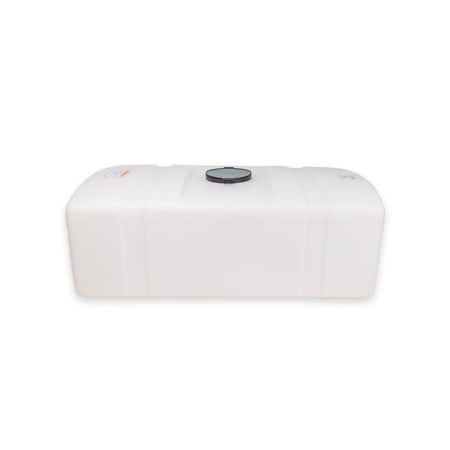 Norwesco 43839-DS Utility Tank, 15 in, White, Rectangular