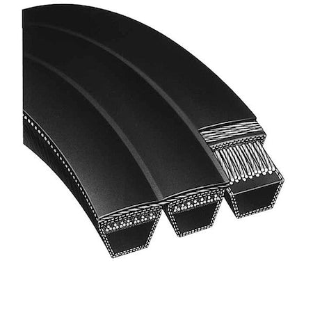 DAYTON 4B140 V-Belt, Classical, 4B, NR, SBR, 143 in, 21/32 in Top Width
