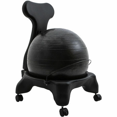 Champion Sports BCHX Fitpro Ball, Chair Black, Fitness/Podture