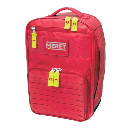 Meret USA M8127F Backpack, Red, 10 1/2