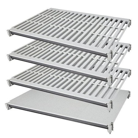 Cambro EXSK2142VS4480 Shelf Kit, 42 in L, Speckled Gray
