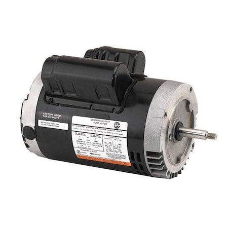 U.S. Motors EU0334 Pump Motor, C-Face; Rigid Base, 56J