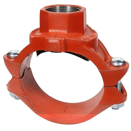 Gruvlok 0390175826 Clamp Tee, DI, Plain 8 in, Plain 8 in