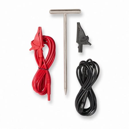 Fluke TL2082 Test Lead Set, 5 ft Cable L, Black/Rd