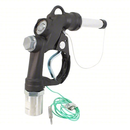 Husky 13734219N Fuel Nozzle, Black, 7 in Aluminum Spout