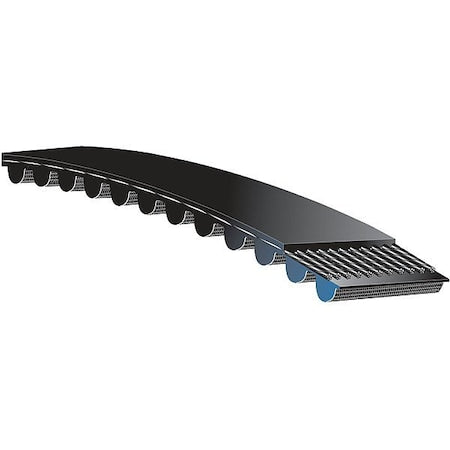 Gates 3400-20M-115 Curvilinear Timing Belt, 170 Teeth, Neoprene, 3400 mm Wide, 20 mm Pitch