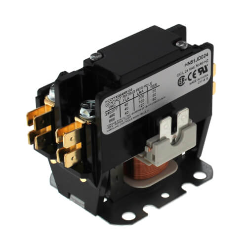 HN51JD024 Carrier 1-Pole 40 Amp 24V Contactor