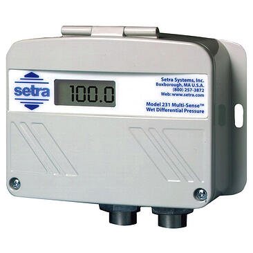 231G-MS1-2F-N Setra Controls Wet-to-Wet Transducer Sensor