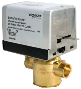 VT2211G13A020 Schneider Electric Zone Valve Assembly 1/2 inch Sweat, 2-Way, Normally Closed