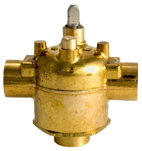 VT3213 Schneider Electric 1/2 inch sweat 3-way zone valve body