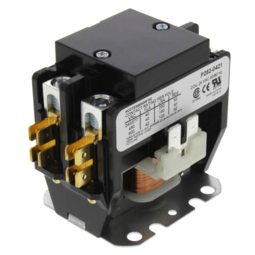 P282-0421 Carrier 2 Pole Contactor, 24V