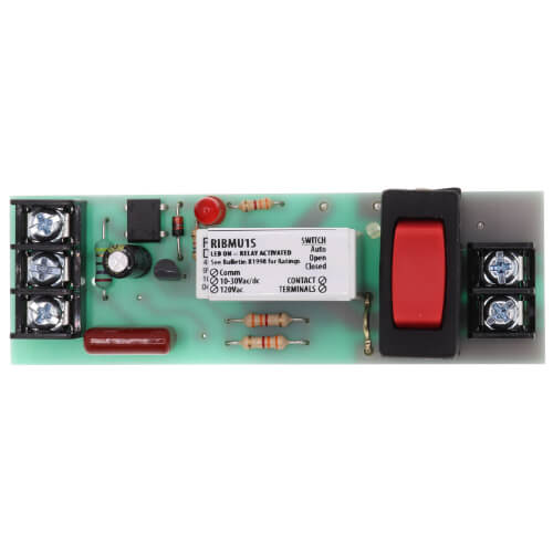RIBMU1S Functional Devices Relay 15 Amp SPST-NO + Over