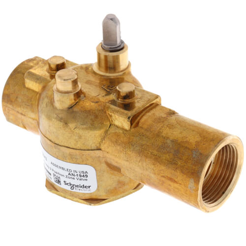 VT2342 Schneider Electric 3/4 Inch Inverted Flare 2.5cv Zone Valve